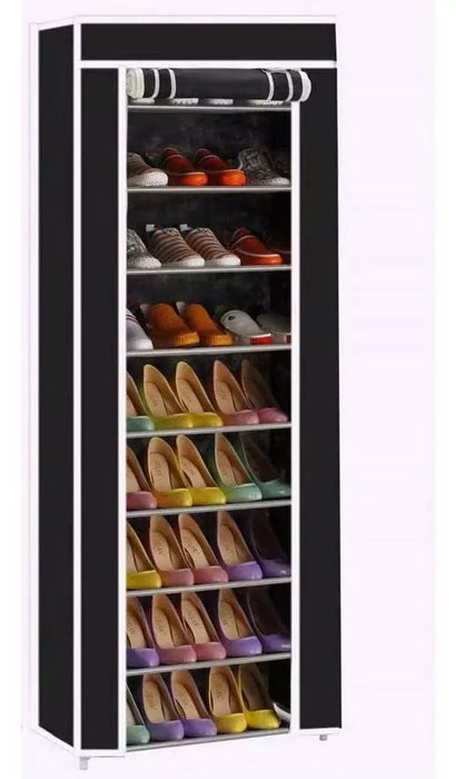 Fabric Shoe Rack Shoe Organizer 10 Levels