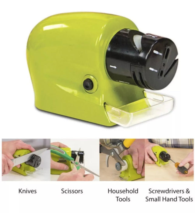 Sharpener for knives, scissors and tools