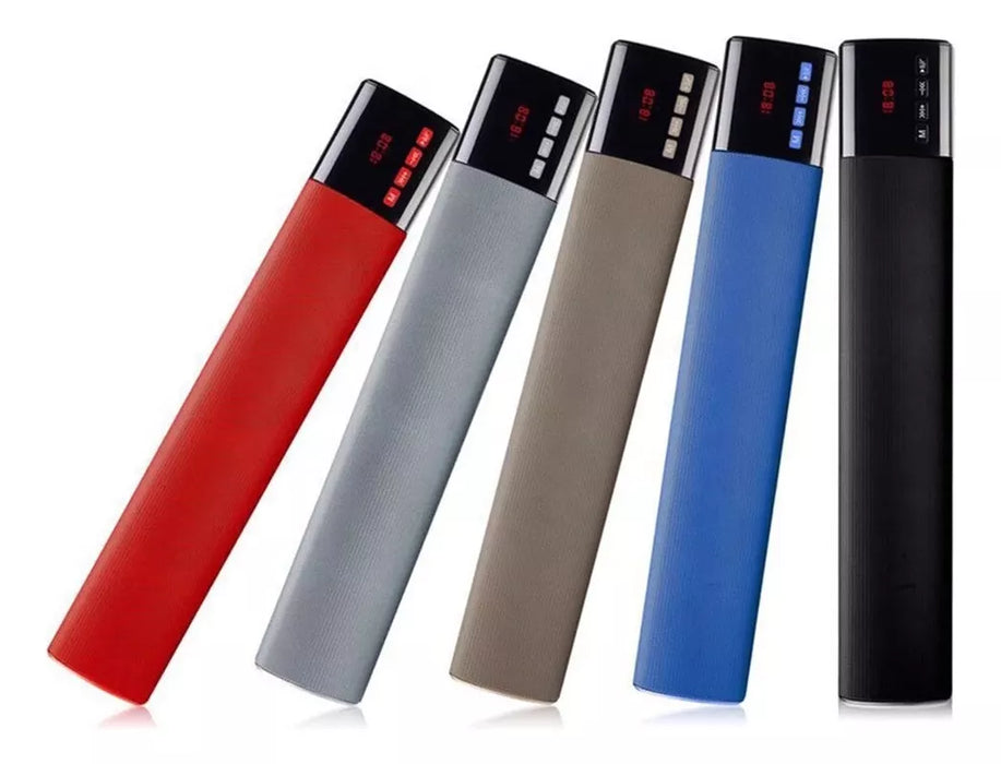 Barra Sonido Parlante Bluetooth Pantalla Led Usb, Fm, Sd