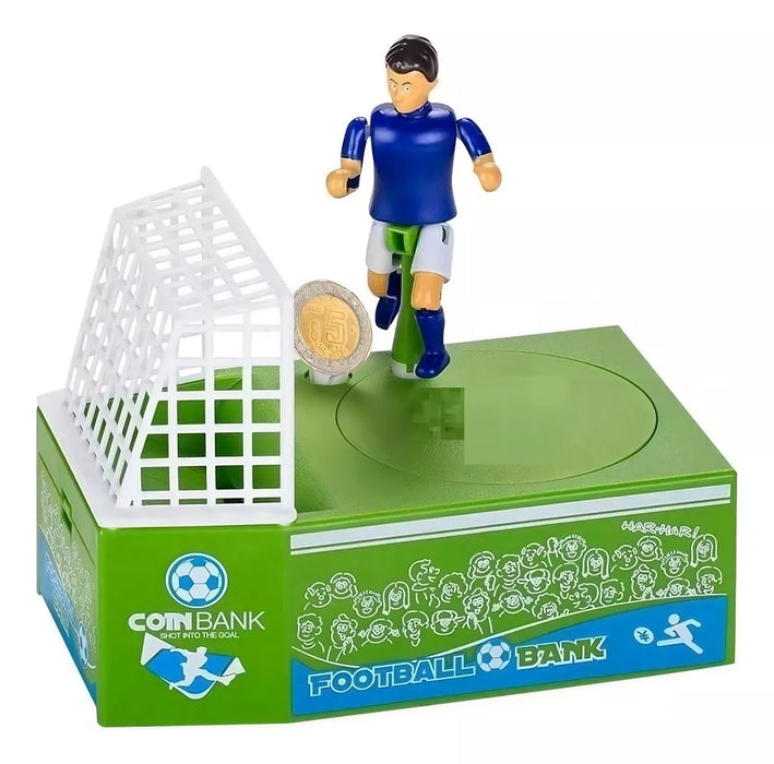 Electronic Piggy Bank Soccer Field Soccer Player Goal Field