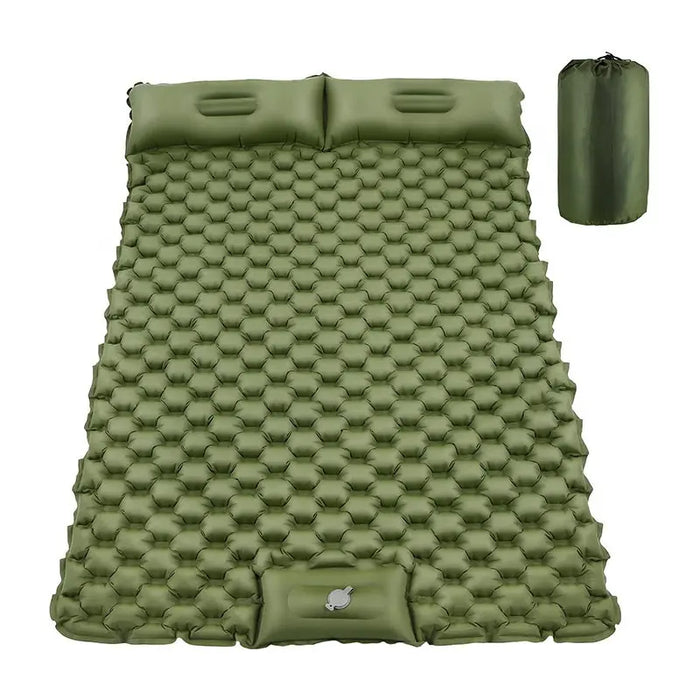 Double Inflatable Sleeping Mattress Self-Inflating Camping Mat