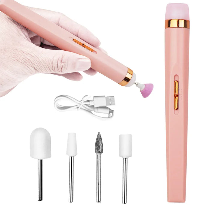 Rechargeable Electric Nail Polisher Kit