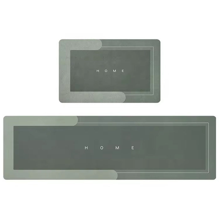Non-slip Absorbent Mats Kitchen Bathroom X2