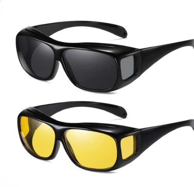 HD Glasses Day and Night Vision UV Protection