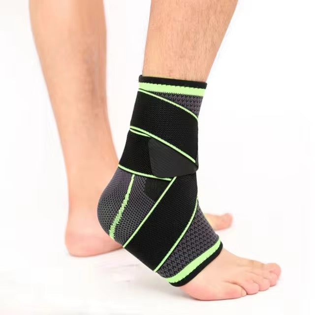 Double elastic compression anklets