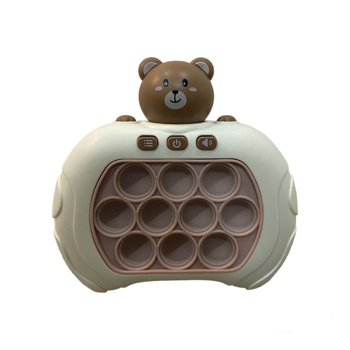 Interactive Pop It Bubble Popper Bear Controller