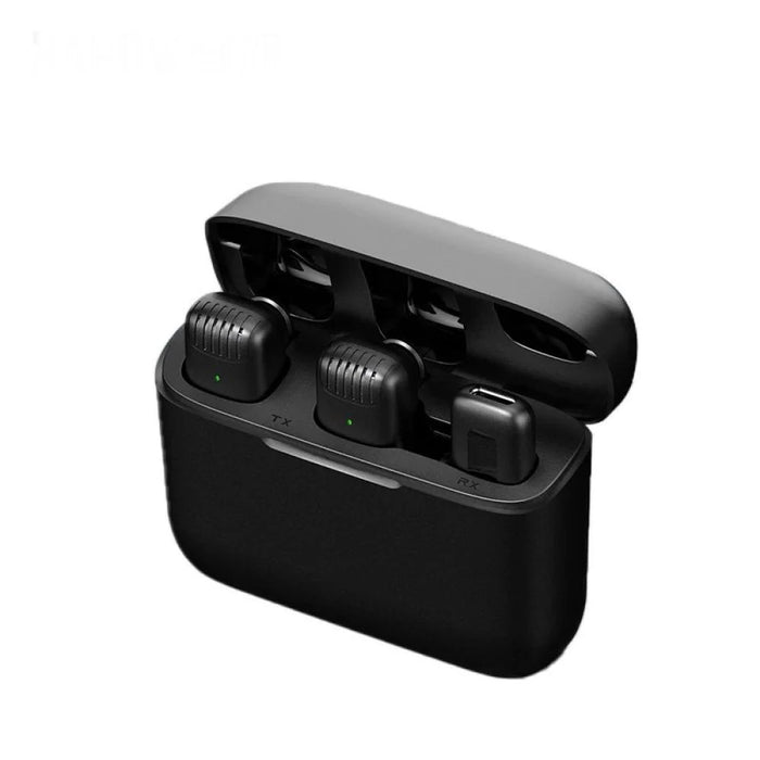 Micrófono De Solapa Recargable Doble J13