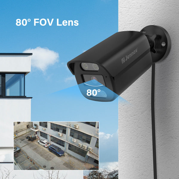 Wired POE Monitoring With White Light, Color,black And White Night Vision, Two-way Voice, Waterproof Outdoor Camera, Banned Platform Amazon