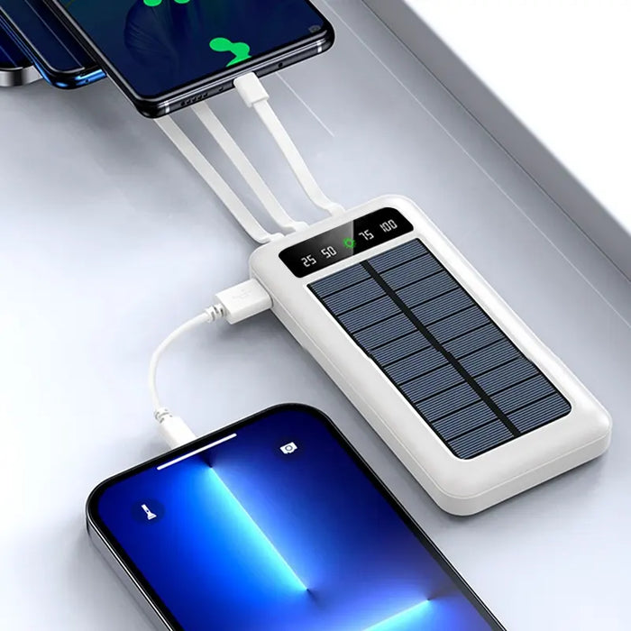 4-in-1 Solar Charging Power Bank 50000 mAh