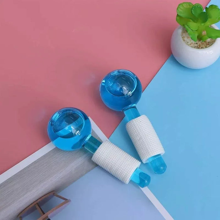Cold Sphere Chromotherapy Facial Massager