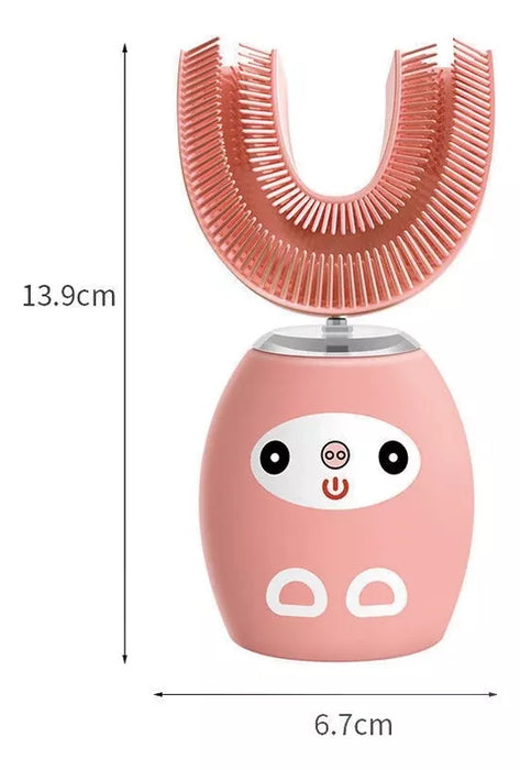 Ultrasonic electric toothbrush for children
