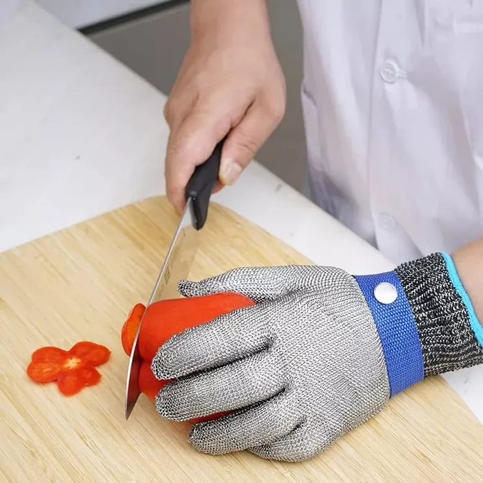 Butcher's Cut Resistant Glove with Stainless Steel Thread