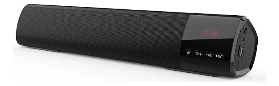 Barra Sonido Parlante Bluetooth Pantalla Led Usb, Fm, Sd