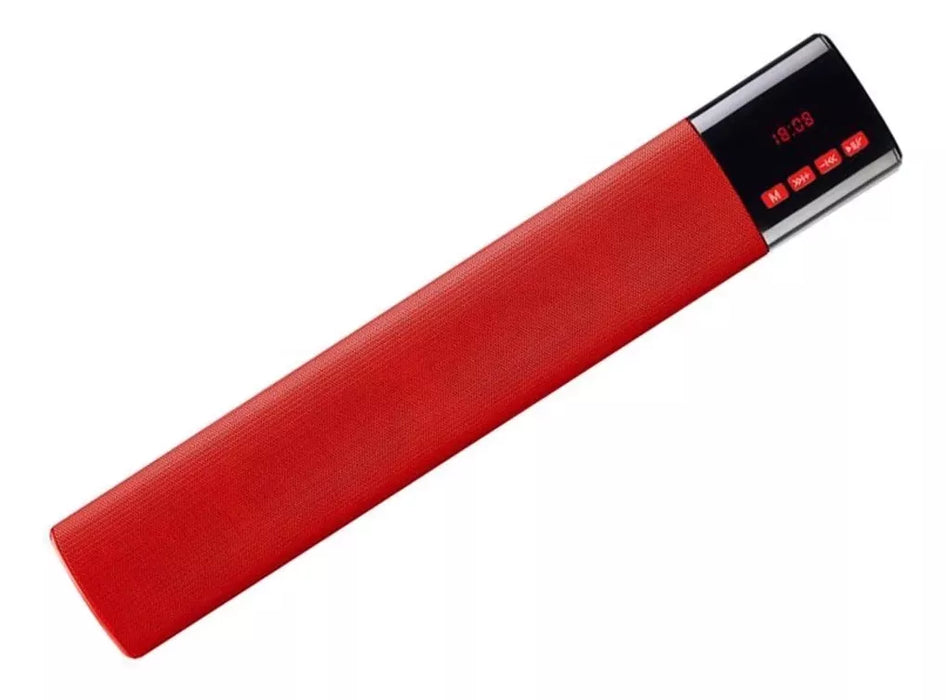 Barra Sonido Parlante Bluetooth Pantalla Led Usb, Fm, Sd