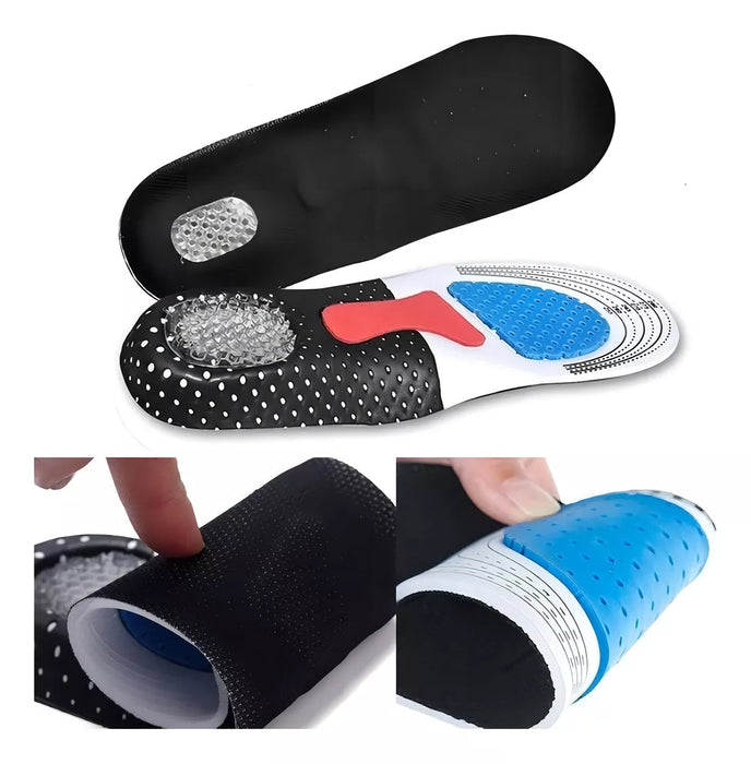 Orthopedic Sports Silicone Insoles Plantar Fasciitis