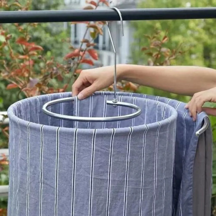 Spiral Hook for Sheets and Blankets Iron Drying