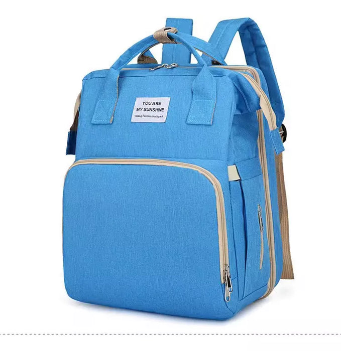Morral Pañalera Tipo Cuna Con Cambiador 3 En 1