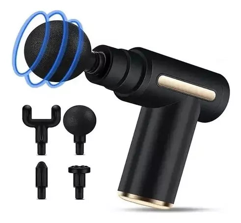 Professional 4-head muscle massage gun
