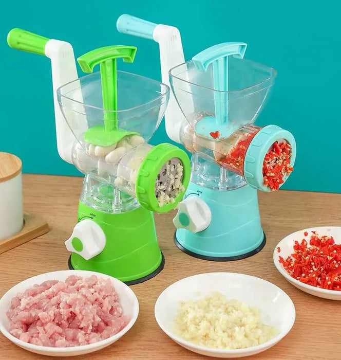Multipurpose Manual Meat Grinder Chopper for Sausages and Vegetables