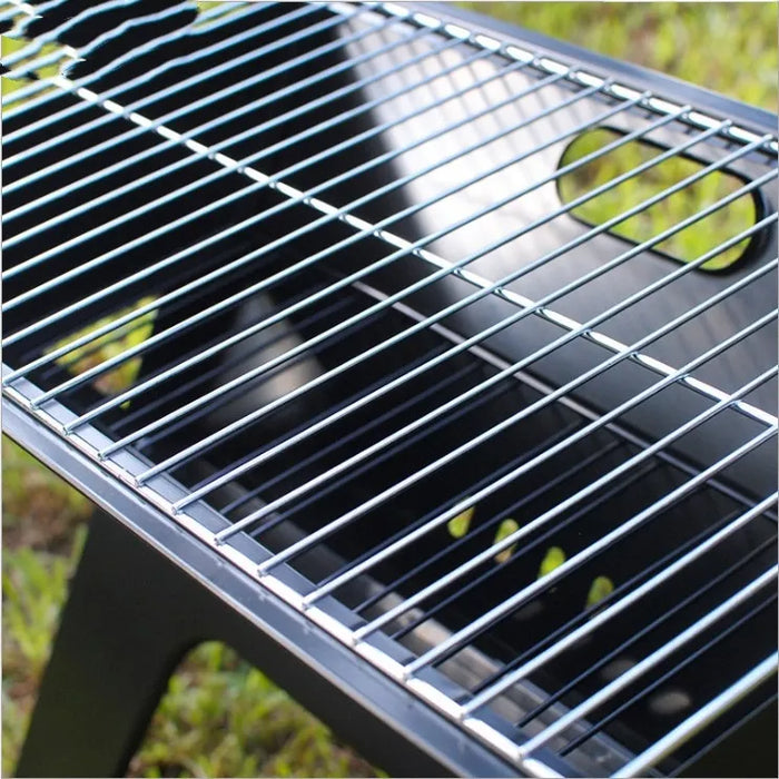 Portable Folding Charcoal Grill for Outdoors