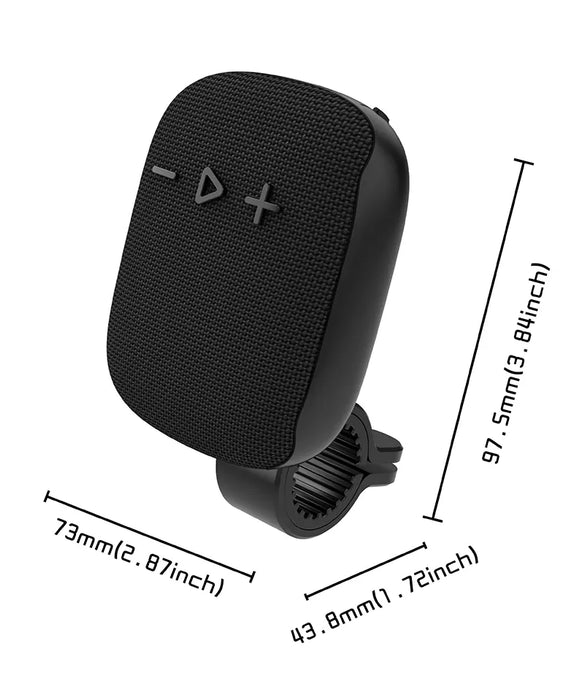 Waterproof Bluetooth Speaker for Motorcycles and Bicycles