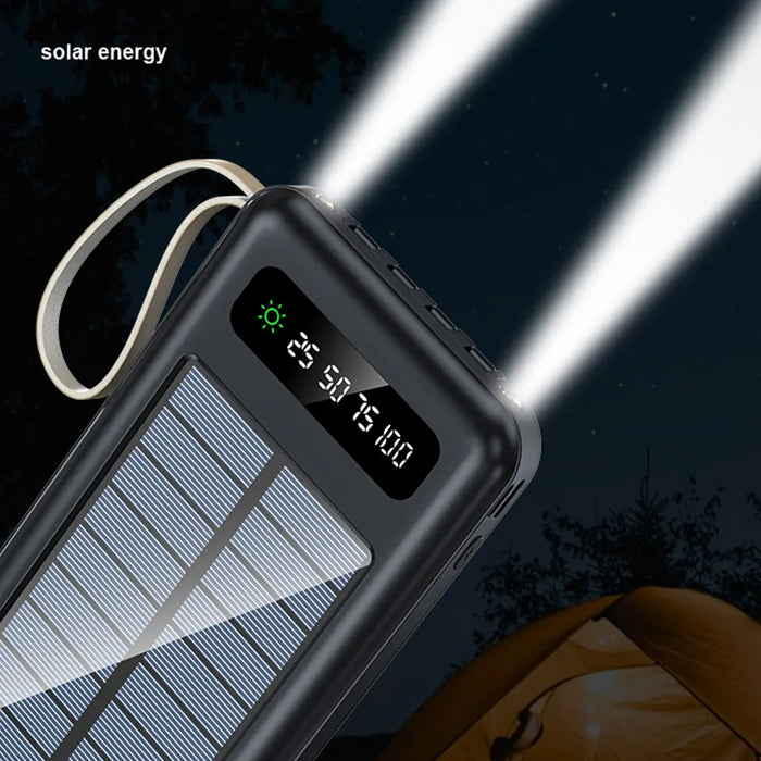 4-in-1 Solar Charging Power Bank 20000 mAh