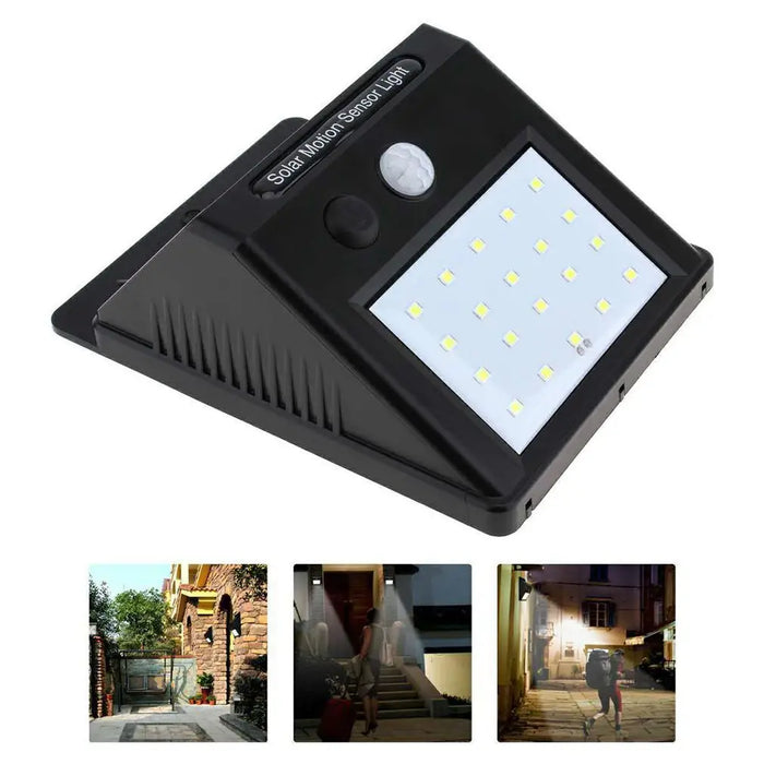 30LED Rechargeable Outdoor Solar Motion Sensor Lamp