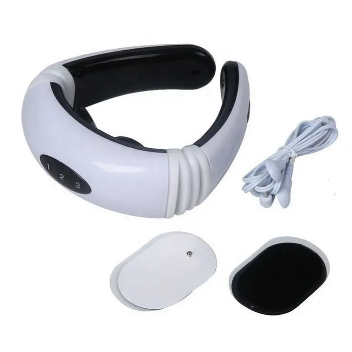 Cervical Neck Massager 2 Patches Electric Impulse