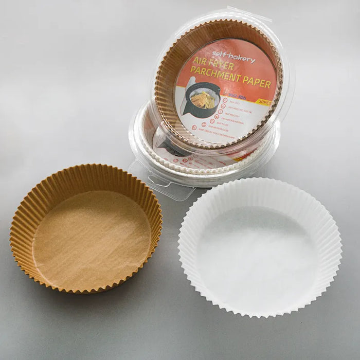 Disposable paper liners for air fryer, 100 pieces
