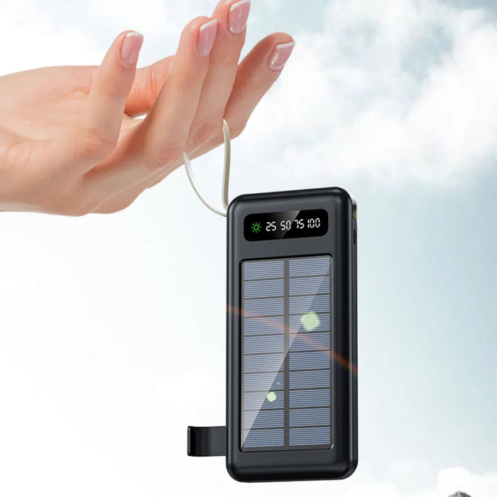 4-in-1 Solar Charging Power Bank 20000 mAh