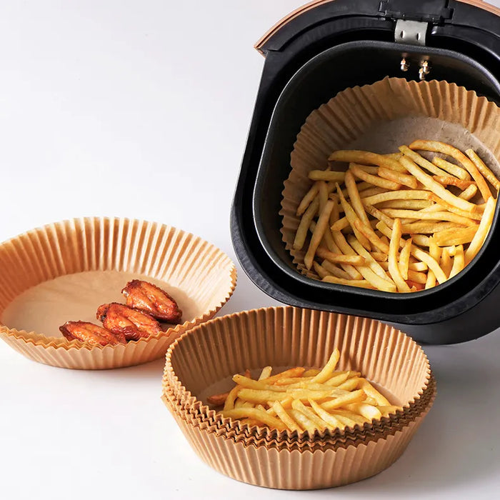 Disposable paper liners for air fryer, 100 pieces