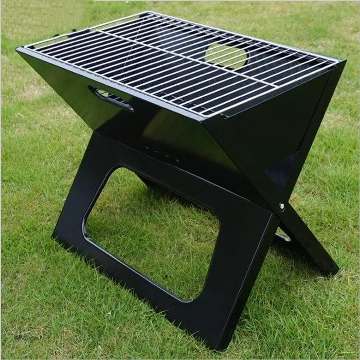 Portable Folding Charcoal Grill for Outdoors