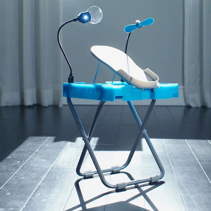 Multifunctional folding foot nail pedicure table
