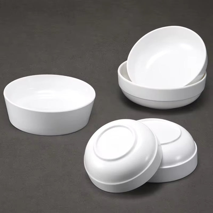 Round Melamine Soup Plate 14x6cm Per 6 Units