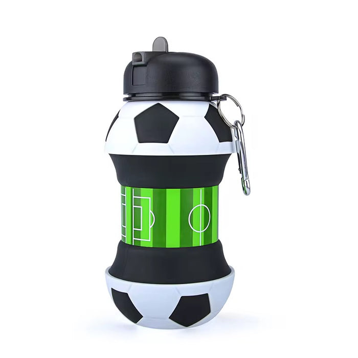 Foldable Water Bottle Soccer Basketball Tennis