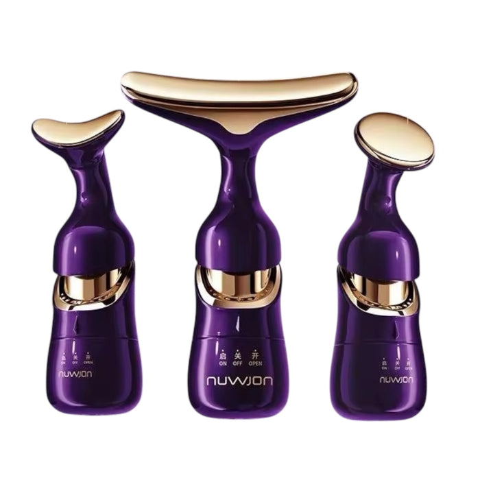 3-in-1 Anti-Wrinkle Microcurrent Facial Massager