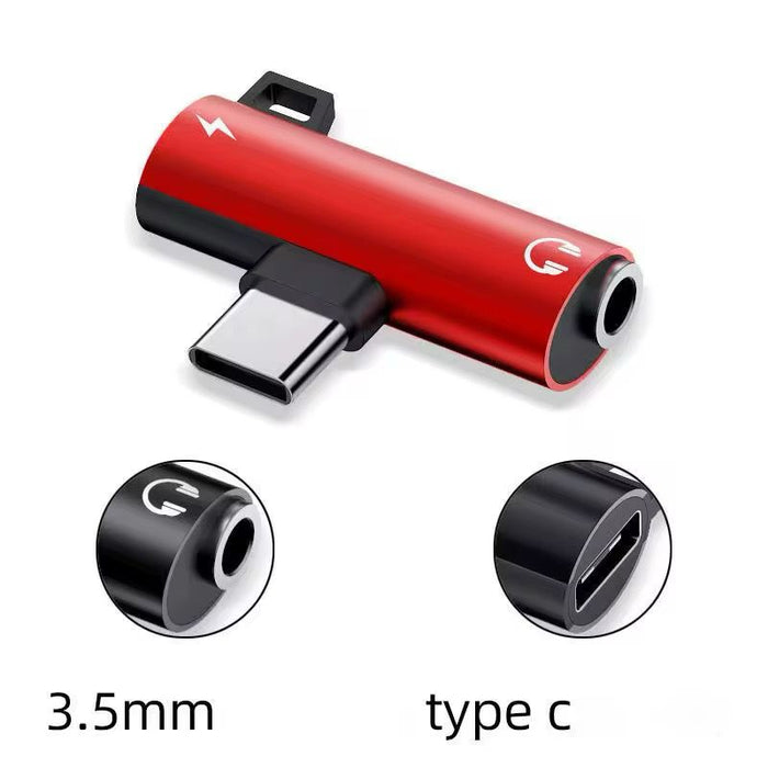 Type C 3.5mm Headphone Adapter - Calls Charging and Audio